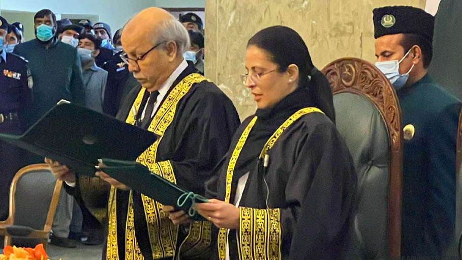 Pakistan Swears in Ayesha Malik as 1st Woman Supreme Court Judge