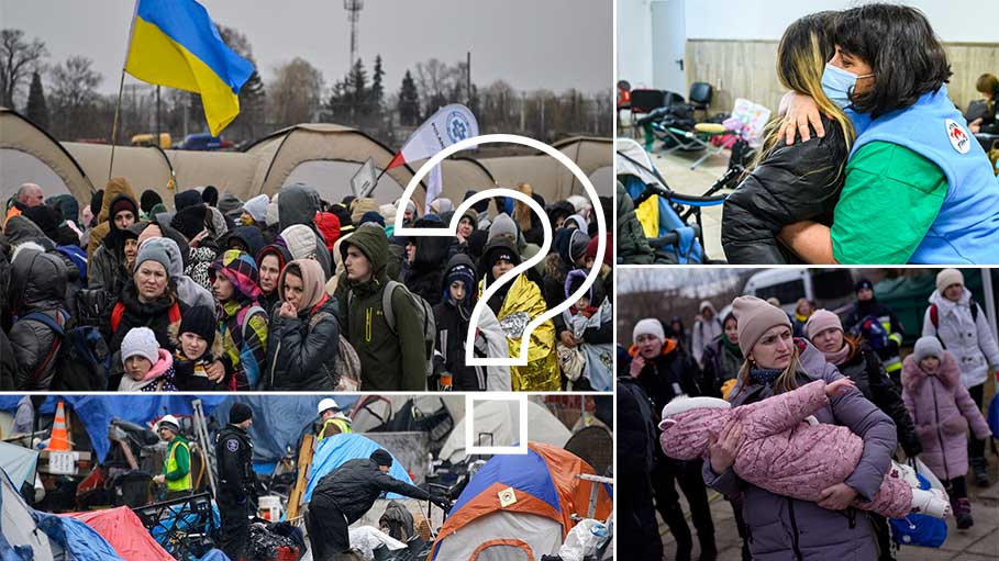 Where are The 2.8 Million People Fleeing Ukraine Taking Refuge?