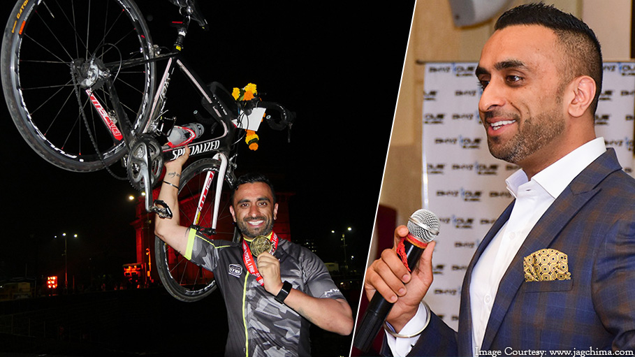 Jag Chima Does a Bicycle Ride from New Delhi to Mumbai to Bring Holistic Fitness Change