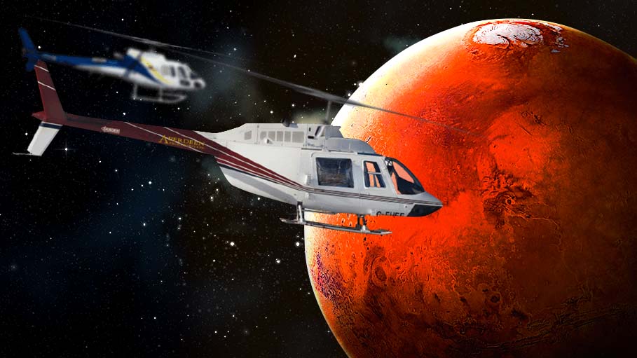 Helicopter to Fly on Mars by 2020