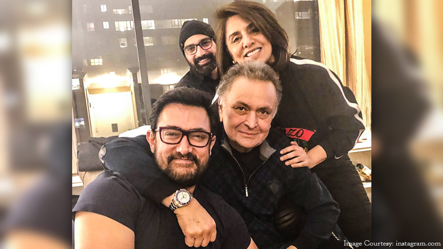 Aamir Khan Visits Rishi Kapoor in New York and Neetu Kapoor Is All Praise of Him