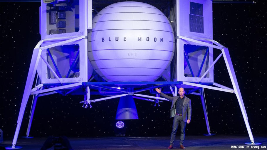 Amazon Joins the Lunar Race with the Unveiling of ‘Blue Moon’