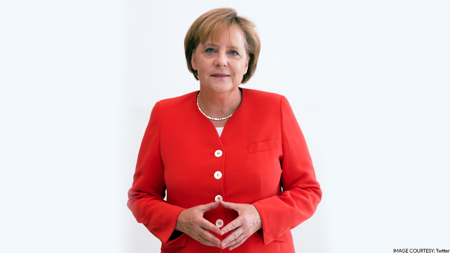 "Love of Symmetry": Angela Merkel\