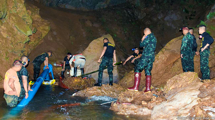 Eight Rescued Boys from Thailand Cave are in Good Health, Today’s Rescue Venture is “More Demanding”