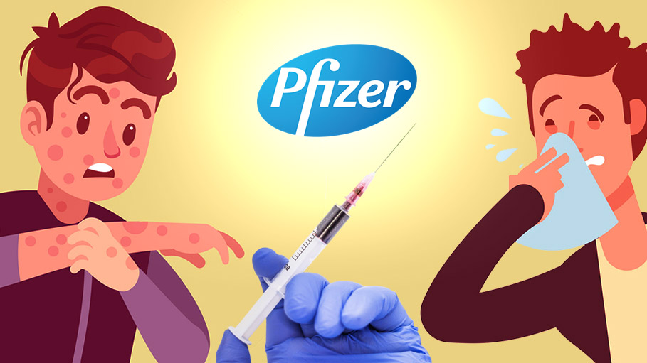 Severe Allergic Reaction in US Health Worker Minutes after Getting Pfizer Vaccine