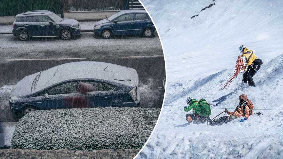 "Life-Threatening Situation": Winter Storm Hammers US Northeast