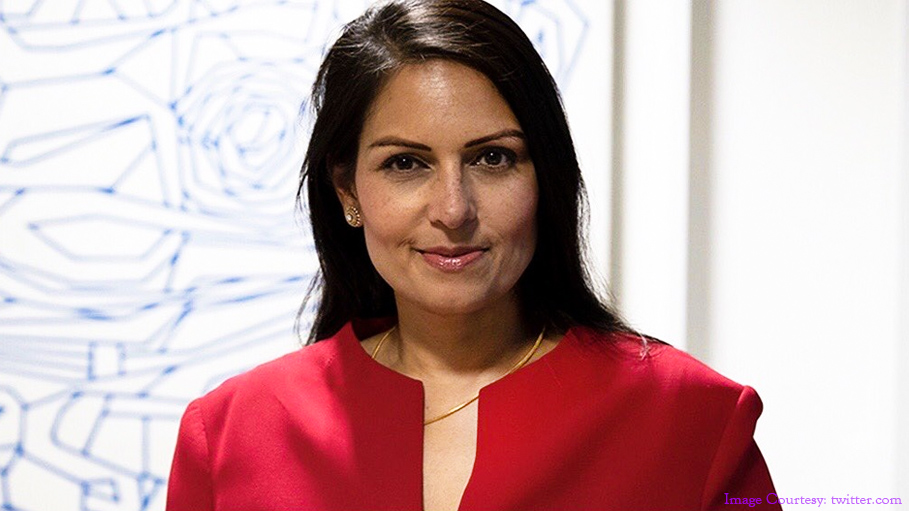 UK Home Secretary Priti Patel Expresses Her Concerns for 