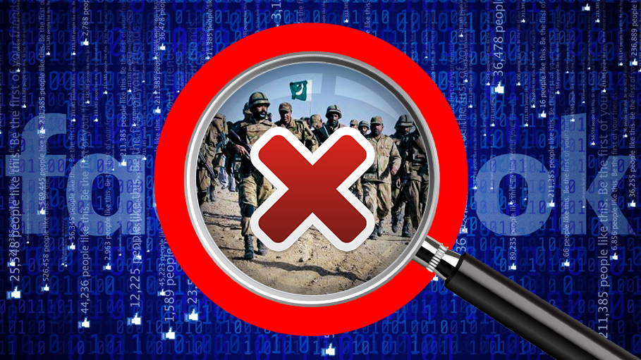 Facebook Removed More Than 100 Pages Linked to Pakistani Army