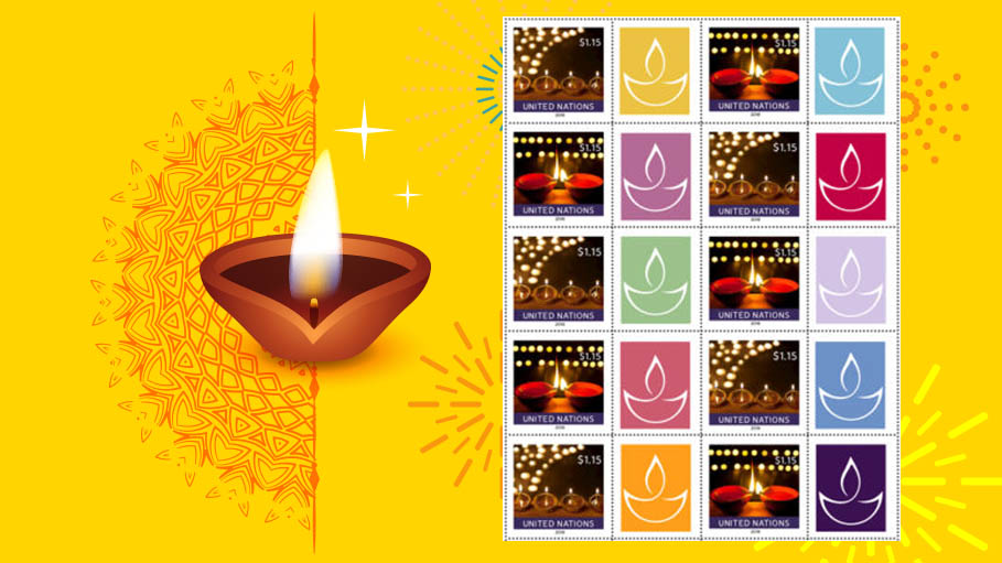 United Nations Wishes India Happy Diwali by Releasing Special Stamps