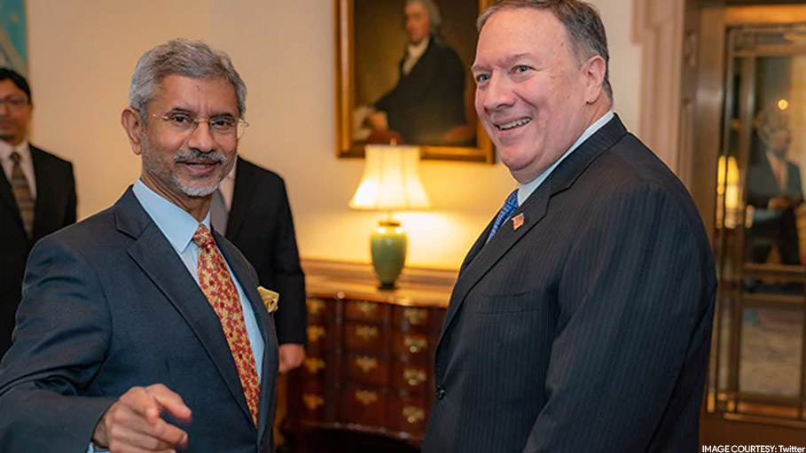 Mike Pompeo Thanks "Friend" S Jaishankar for Making US-India Tie Stronger