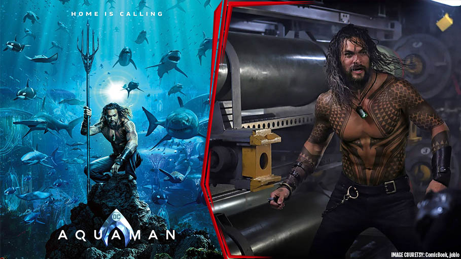 ‘Aquaman’ Poster Featuring Jason Momoa Surfaced, DC’s Ready to Take Its Success Dive