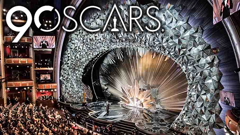 The Winners of the 90th Annual Academy Awards, is being Held at the Dolby Theatre in Hollywood