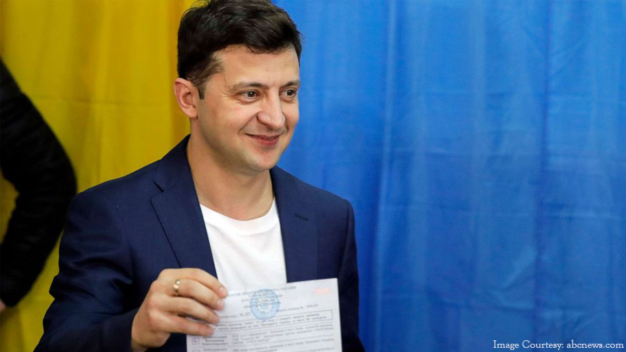 Comedian Volodymyr Zelensky Wins Presidential Election in Ukraine