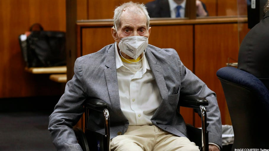 US Tycoon Robert Durst, Guilty of Killing Best Friend, Charged with Wife's Murder