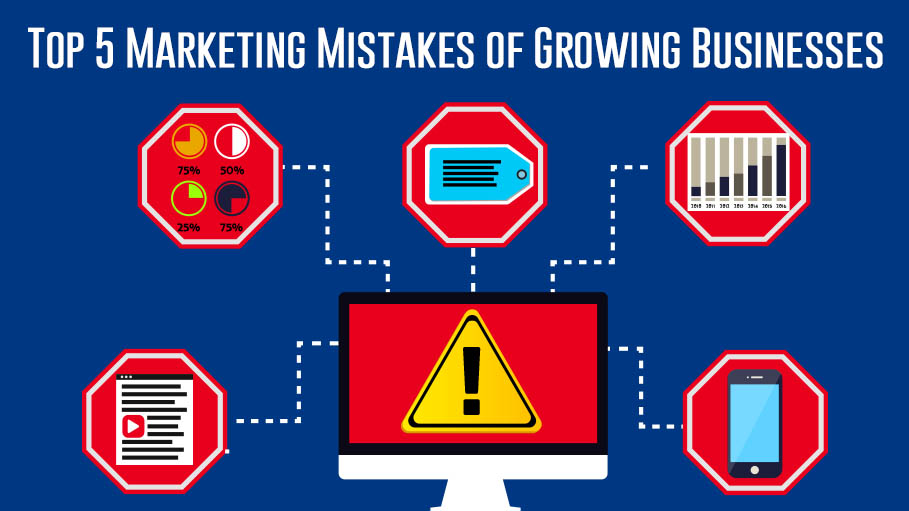 Top 5 Marketing Mistakes of Growing Businesses