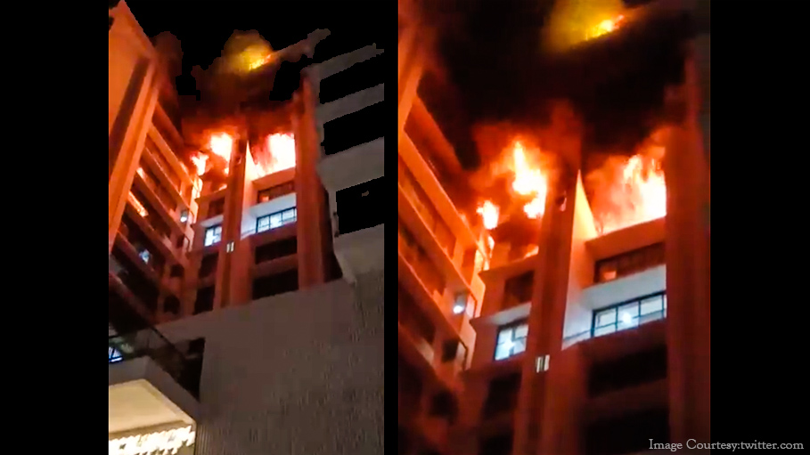 Fire Breaks Out at Building in Vile Parle West Mumbai, No Injuries Reported