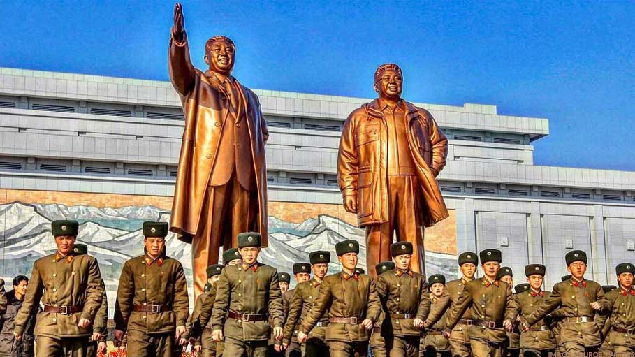 Dances in Snow, Stormy Cheers as Leader Kim Jong Un Marks Late Father's Birthday