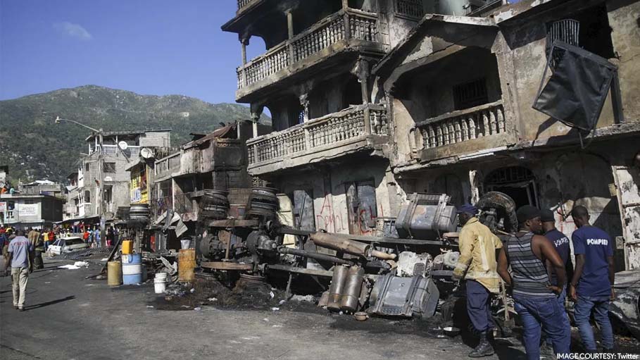 At Least 62 People "Burned Alive" in Haiti Gas Tanker Explosion