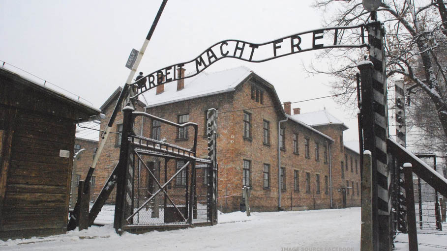 Dutch Tourist Arrested for Giving The Nazi Salute in Auschwitz-Birkenau