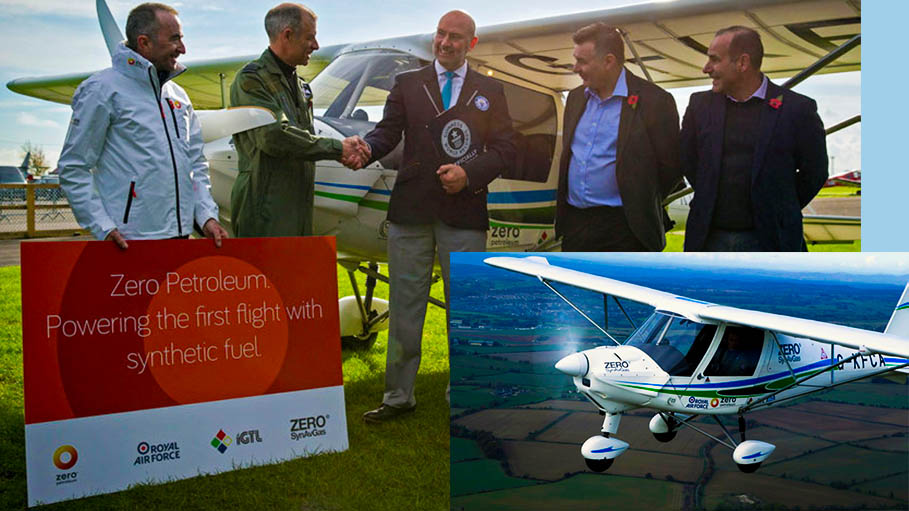 Royal Air Force Completes World's First Flight Using Synthetic Fuel