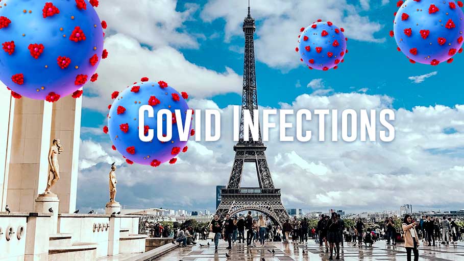 France Sixth Country with More Than 10 Million Virus Infections