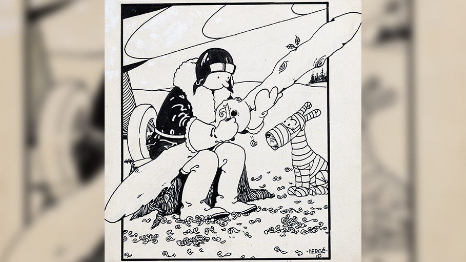 ‘Tintin’ First Cover from 1939 Sold for $ 1.1 Million