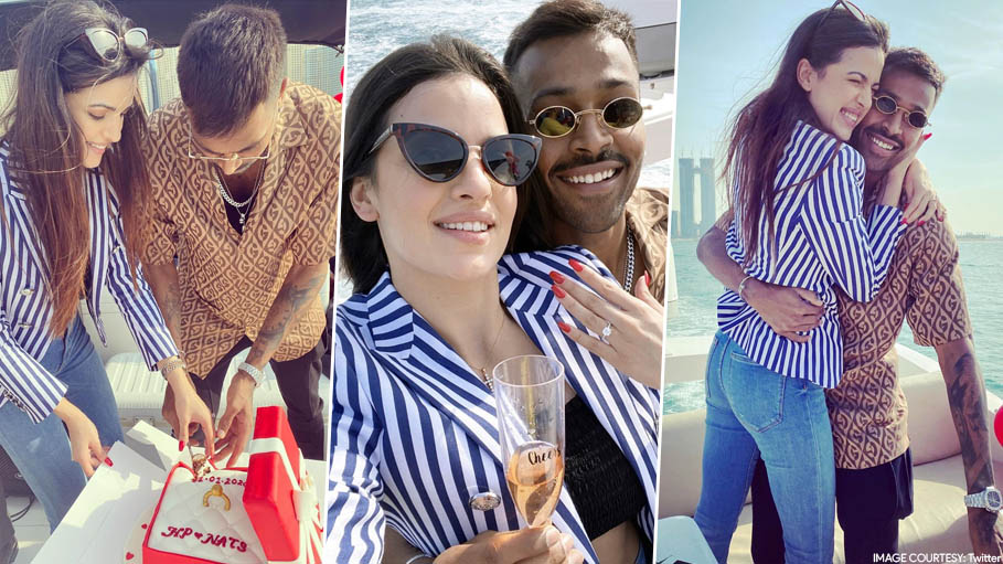 Hardik Pandya Engaged to Girlfriend Natasha Stankovic, Internet Reacts