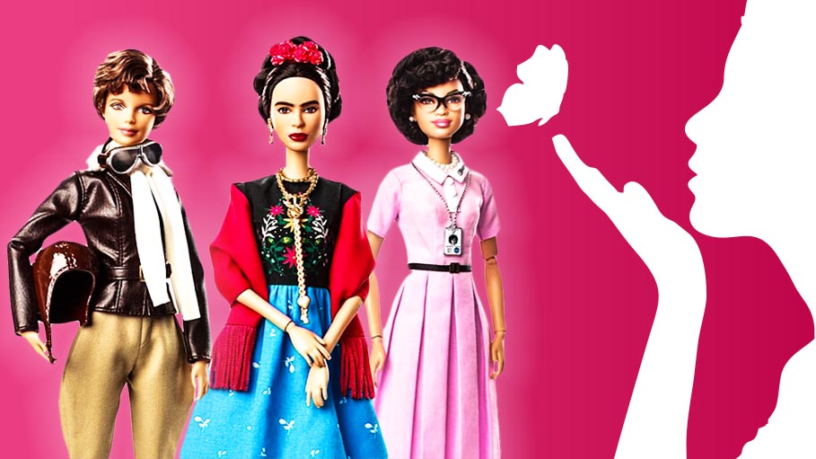 international women's day barbie