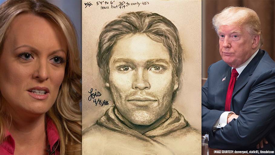 Here’s the Sketch of the Man Who Threatened Stormy Daniels over Trump’s Affair