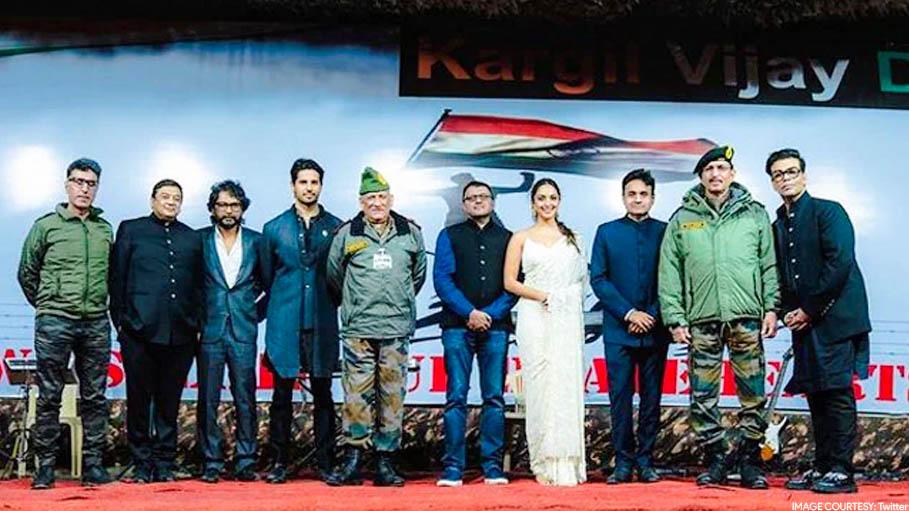 Shershaah Team Celebrates Kargil Vijay Divas and Launches Trailer in Kargil