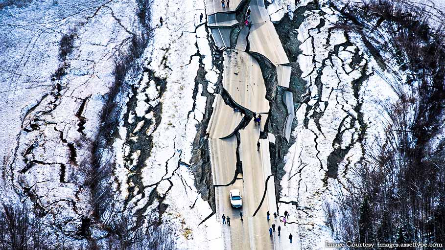 Earthquake of Magnitude of 7.0 Wrecks Havoc in Alaska