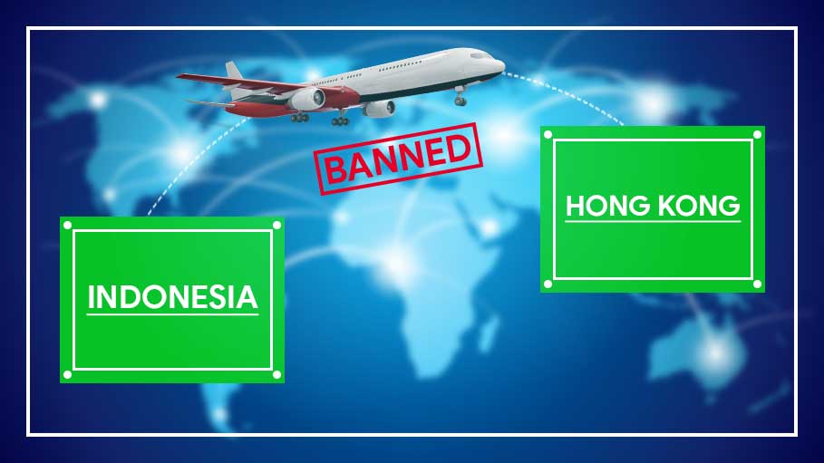 "Extremely High Risk": Hong Kong Suspends Passenger Flights from Indonesia