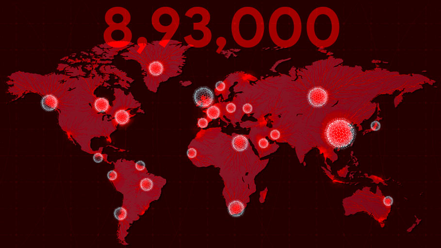 More Than 8,93,000 Coronavirus Cases Recorded Worldwide: Report