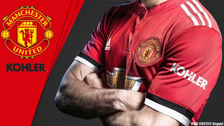 Kohler Logo to Appear on Manchester United Club Shirts