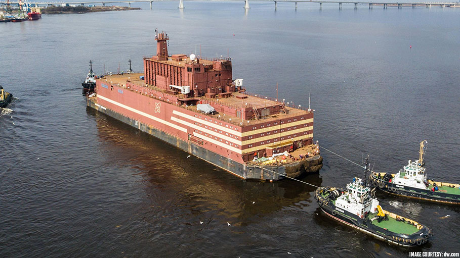 Russia Starts Reactor of Floating Nuclear Plant