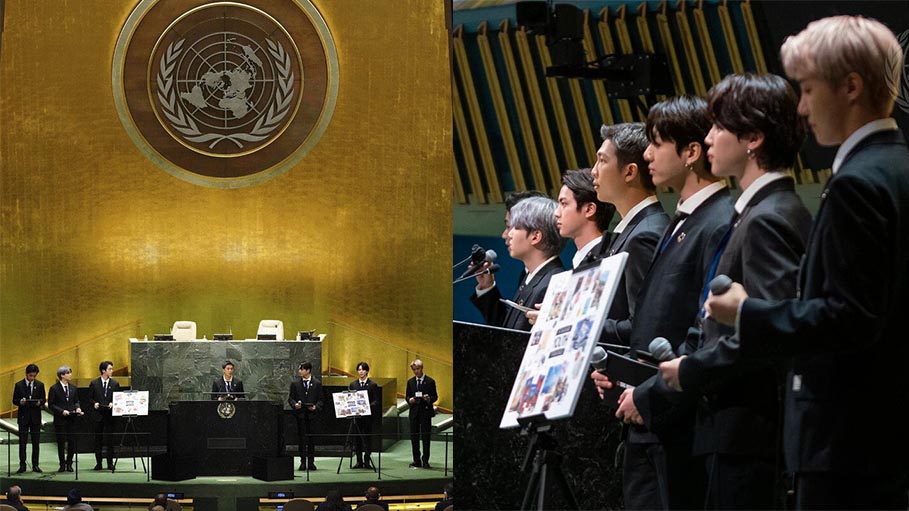 Korean Pop Sensations BTS Performs at UN, Promotes Youth Solutions