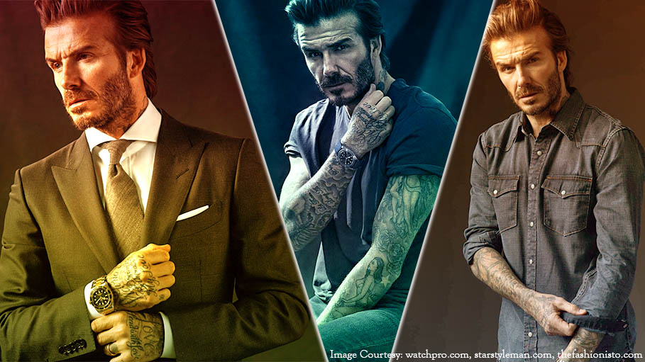 Footballer David Beckham, Britain’s Fashion Ambassador