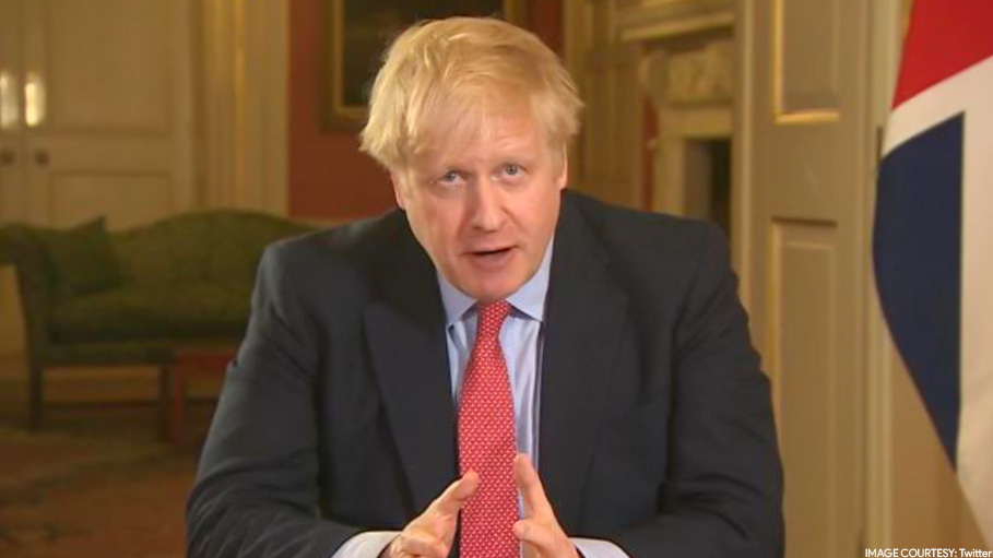 British Prime Minister Boris Johnson Launches New Covid-19 Alert System