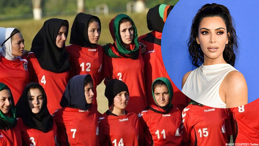 Kim Kardashian, Leeds United Help Afghan Women Footballer Team Reach UK