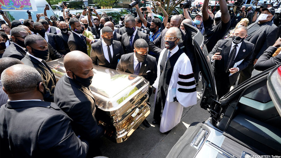 After Grand Funeral Ceremony, George Floyd is Laid to Rest in Texas