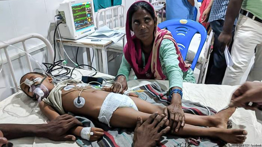 100 Children Faced Death Due to Encephalitis in Bihar