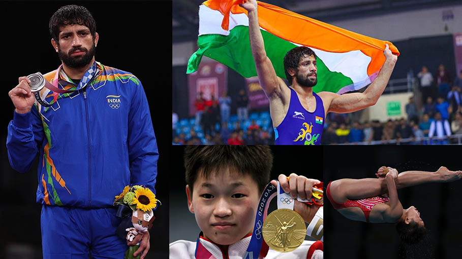 Tokyo Olympics Day 14 Updates: Ravi Kumar Dahiya Settles for Silver in Wrestling, China Wins Gold in Diving