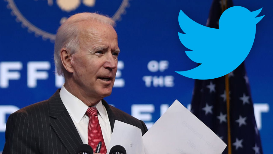 Twitter to Hand Official Presidential Account to Joe Biden on Inauguration Day