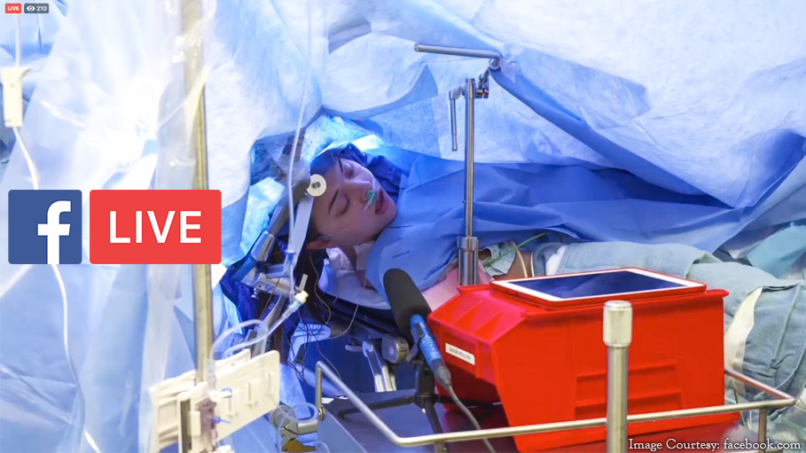 Doctors Live Stream Brain Surgery on 25-Year-Old Woman on Facebook