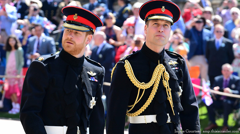 Prince William and Prince Harry to Break British Royal Household