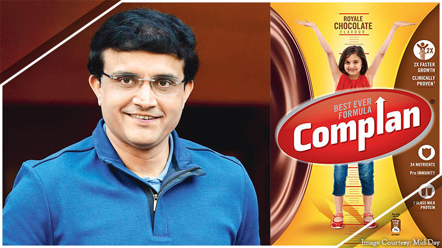 US MFD Giant Kraft Heinz Ropes in Sourav Ganguly as Brand Ambassador for Complan