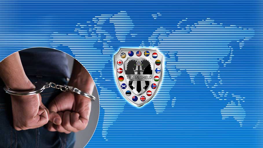 Operation Trojan Shield: 800 Plus Arrested Worldwide in "Staggering" Global Crime Sting