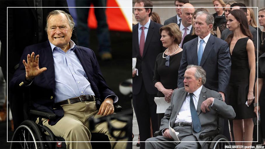 Former US President George H.W. Bush Hospitalized A Day After Barbara Bush’s Funeral