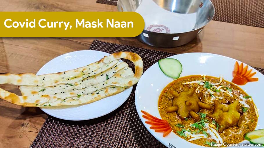 Covid Curry, Mask Naan - Restaurant Menu in Jodhpur Leaves Customers Intrigued