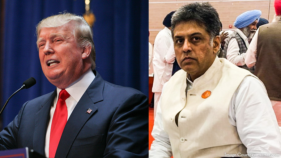 Trump's Remark before His India Visit an Insult, Says Congress's Manish Tewari